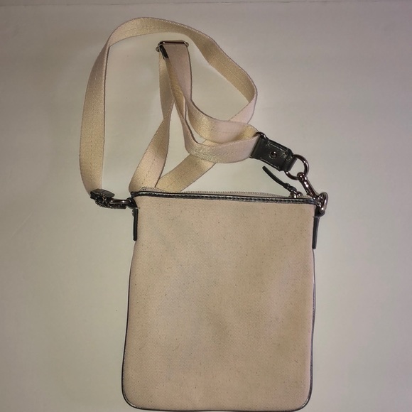 NWOT Authentic Coach Crossbody Cloth - Picture 2 of 13